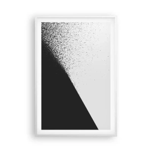 Poster in cornice bianca - Più veloce, sempre di più - 61x91 cm