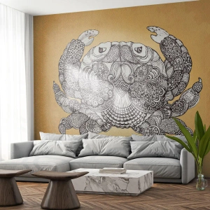 Fotomurali Standard Eco - I racconti del granchio - Granchio, Animali, Disegno - 350x256 cm