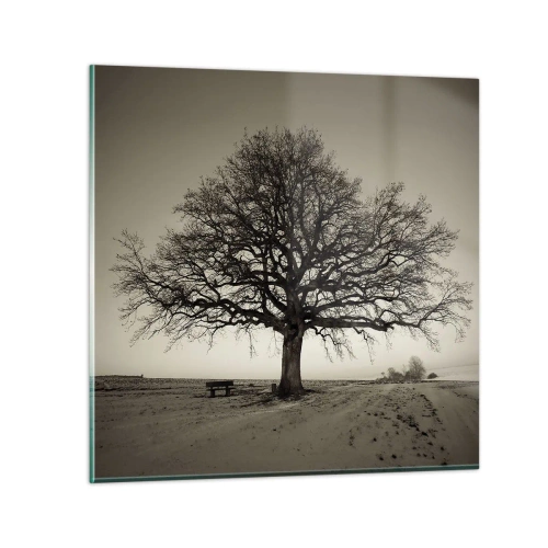 Quadro su vetro - Da qui all'eternità - 30x30 cm