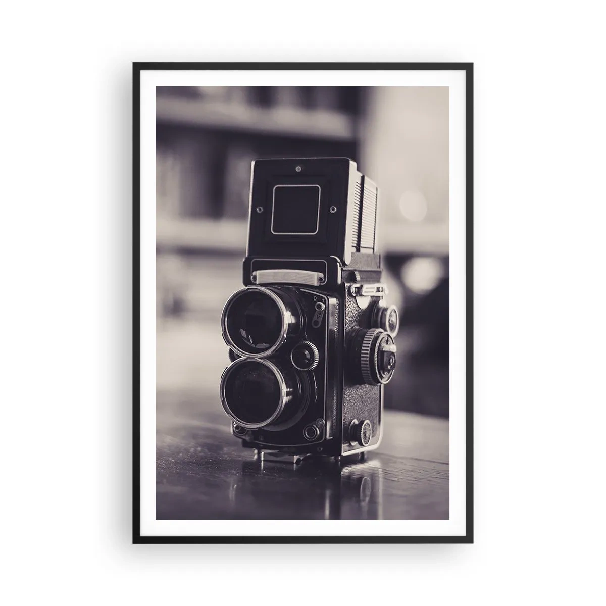 Poster in cornice nera - La magia delle vecchie fotografie - 70x100 cm