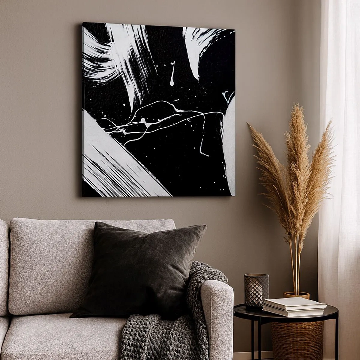 Quadro su tela - Stampe su Tela - Spezzando l'oscurità - 30x30 cm