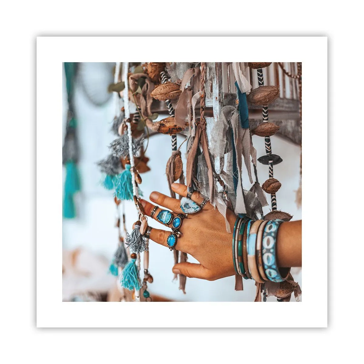 Poster - Tesori locali - 40x40 cm