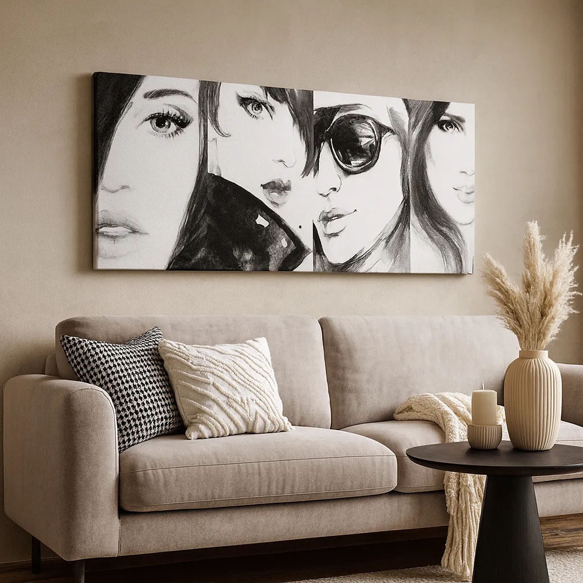 Quadro su tela - Stampe su Tela - Bellezza moltiplicata - 30x30 cm