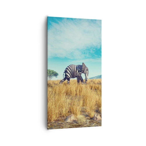 Quadro su tela - Stampe su Tela - Il grigio non è più di moda - 65x120 cm