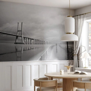 Fotomurale su misura Premium Sand - A ciascuno ciò che gli spetta - Ponte, Architettura, Paesaggio