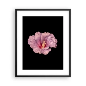 Poster in cornice nera - Dritto al cuore - 40x50 cm