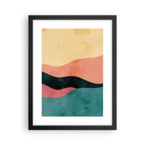 Poster in cornice nera - Difformità conforme - 30x40 cm