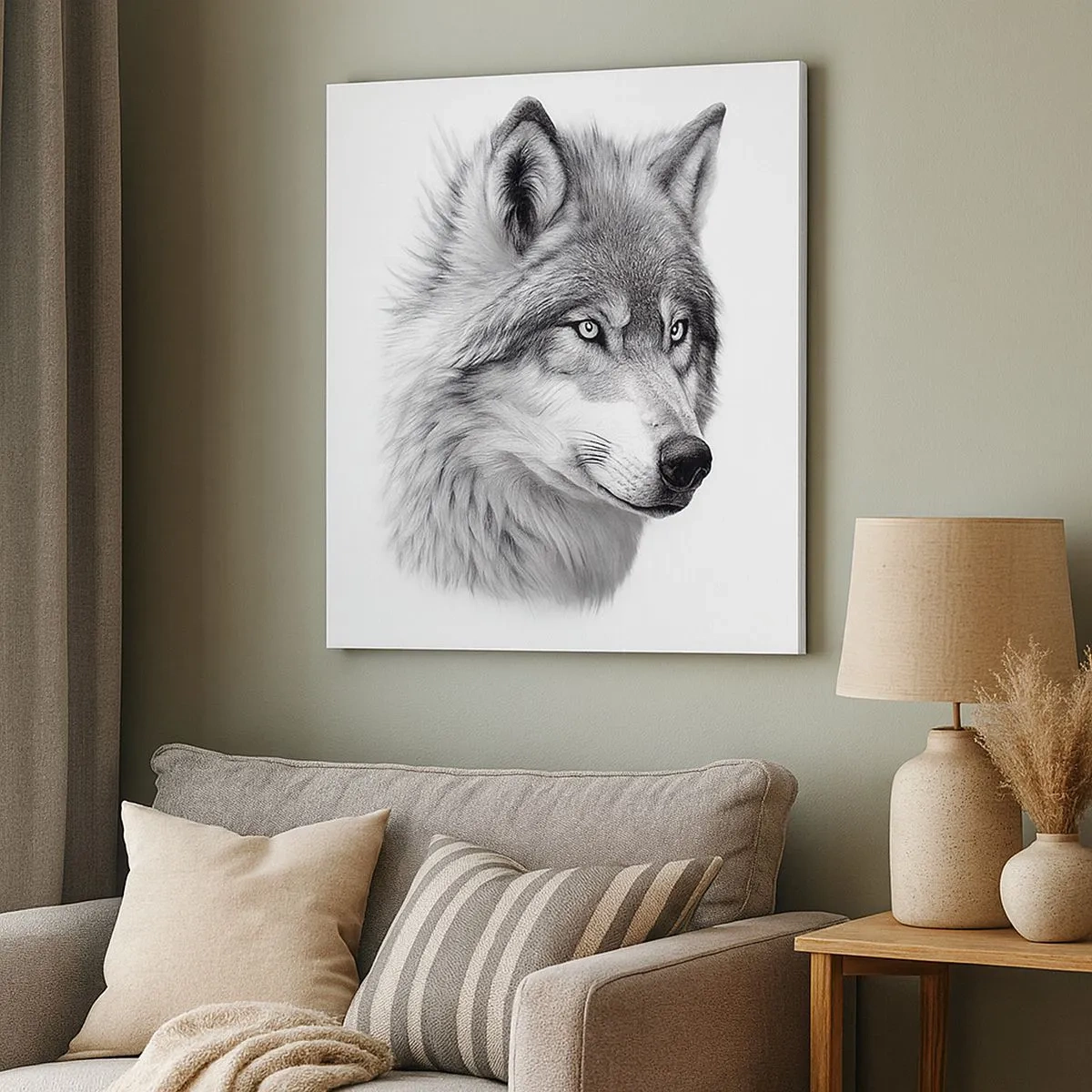 Quadro su tela - Stampe su Tela - Alfa, senza dubbio - 30x30 cm