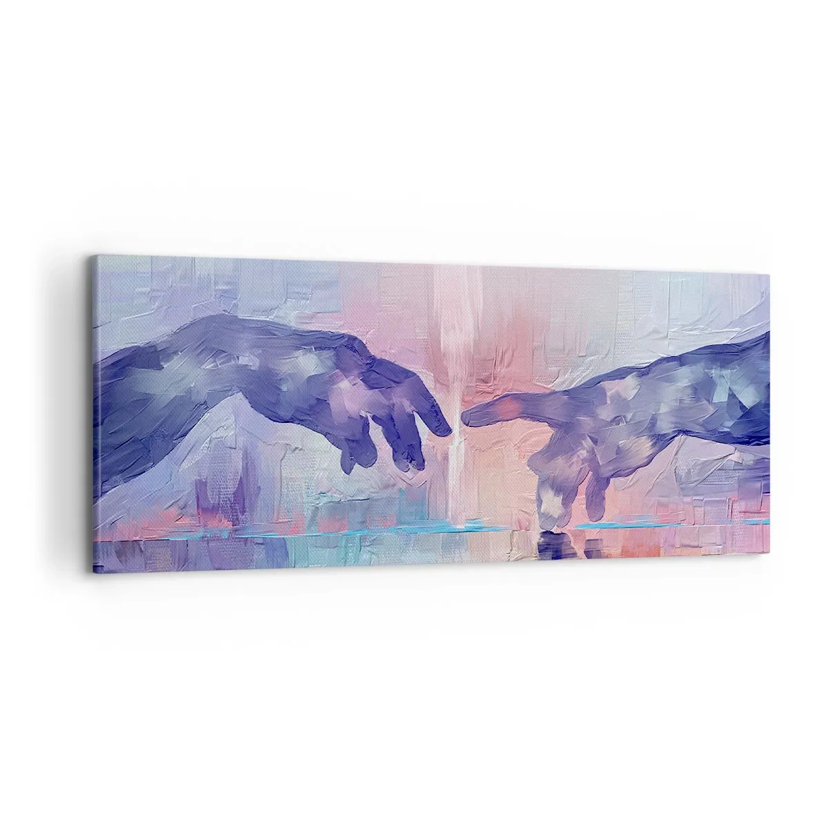 Quadro su tela - Stampe su Tela - La scintilla divina della vita - 100x40 cm