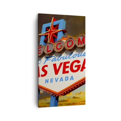 Quadro su tela - Stampe su Tela - Cercando la fortuna - 45x80 cm