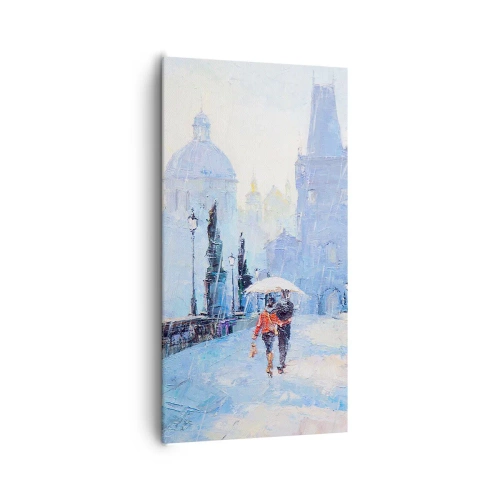 Quadro su tela - Stampe su Tela - La pioggia ci ha incantati - 65x120 cm