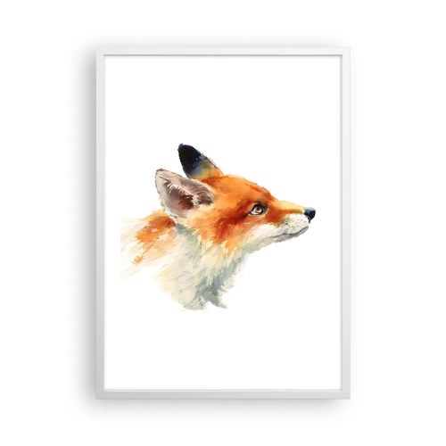 Poster in cornice bianca - La prudenza non è mai troppa - 50x70 cm