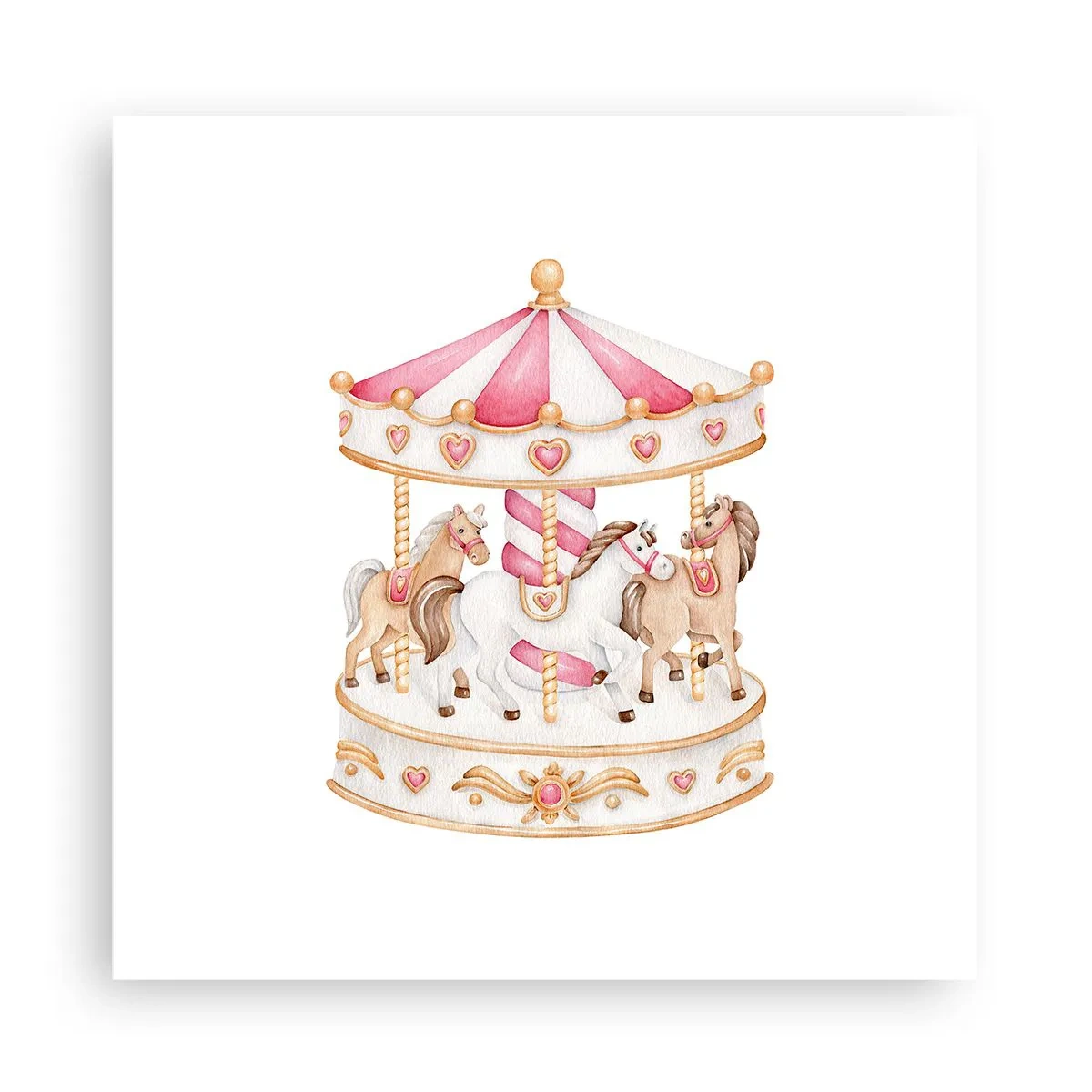 Poster - Il dolce mondo dell'infanzia - 30x30 cm