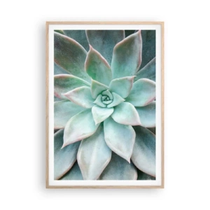 Poster in cornice rovere chiaro - Il cuore del deserto - 70x100 cm