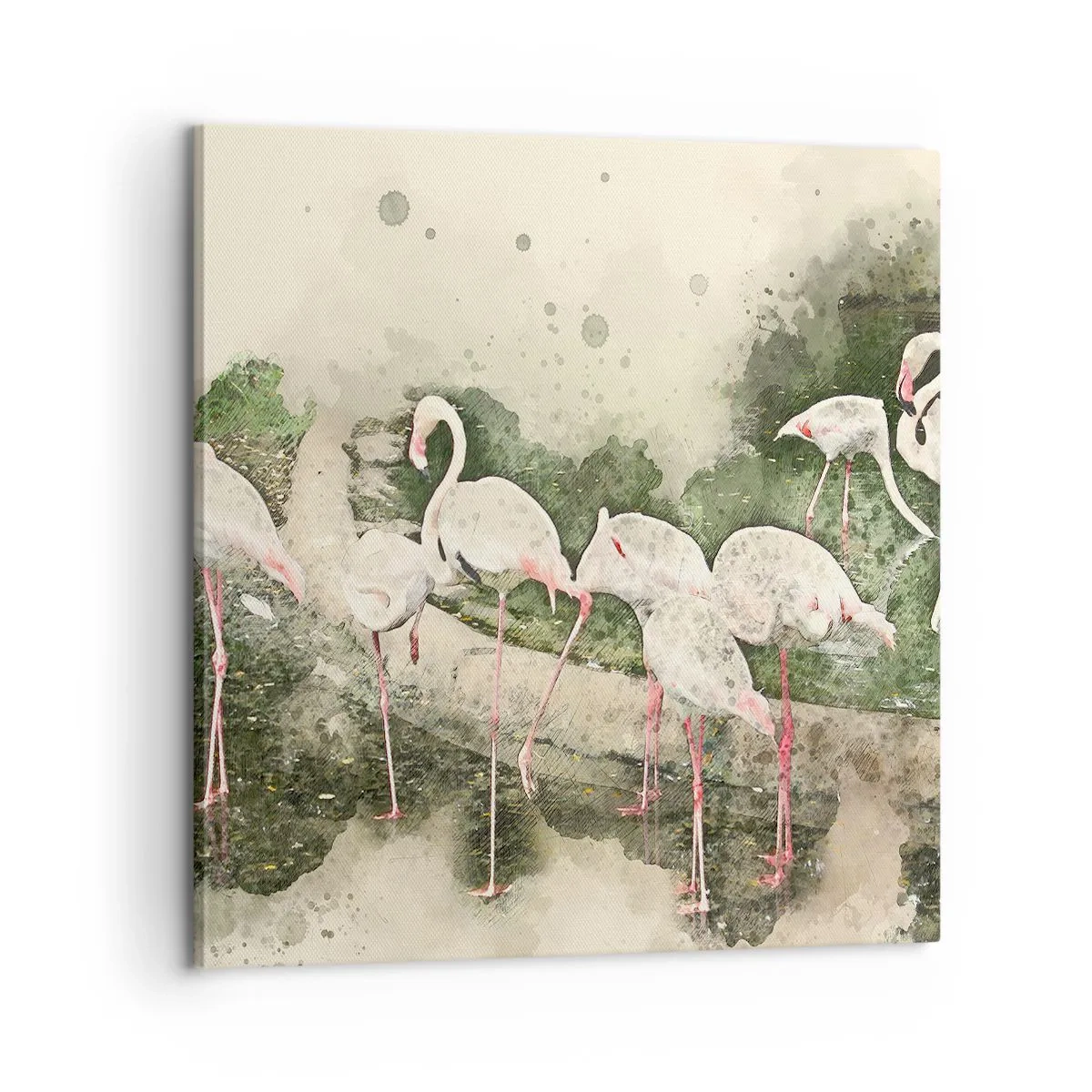 Quadro su tela - Stampe su Tela - Sogno esotico - 60x60 cm