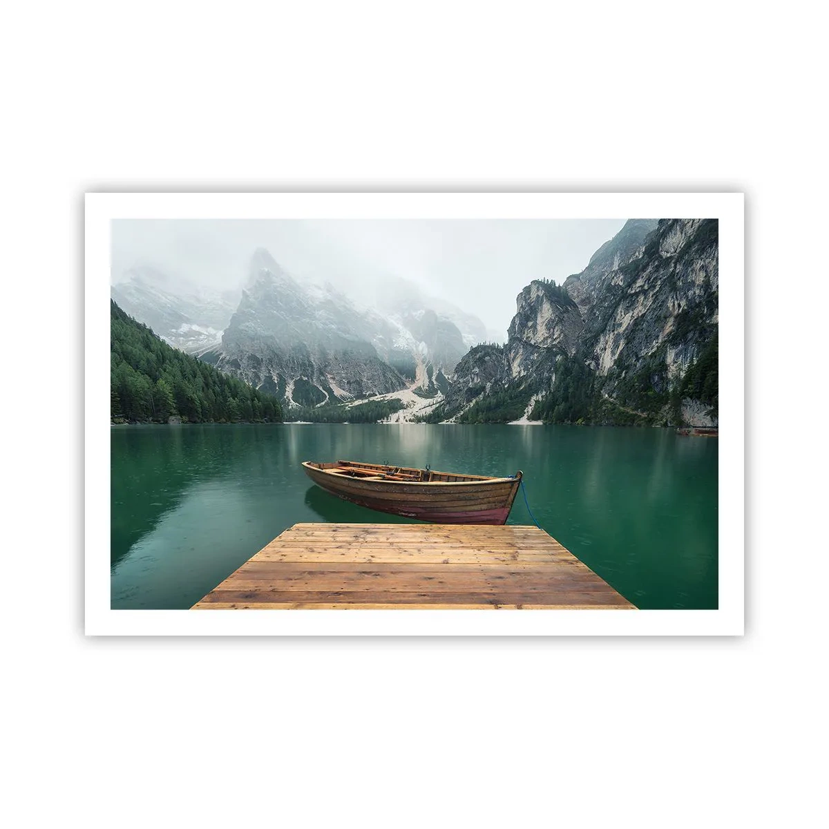 Poster - E attorno le fiere rocce - 91x61 cm