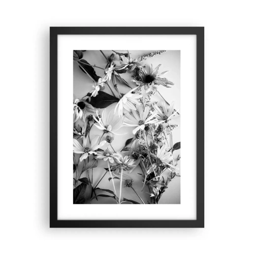 Poster in cornice nera - Un non bouquet di fiori - 30x40 cm