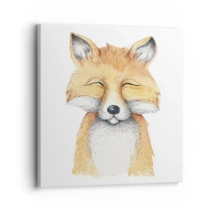 Quadro su tela - Stampe su Tela - Umore da volpe - 30x30 cm