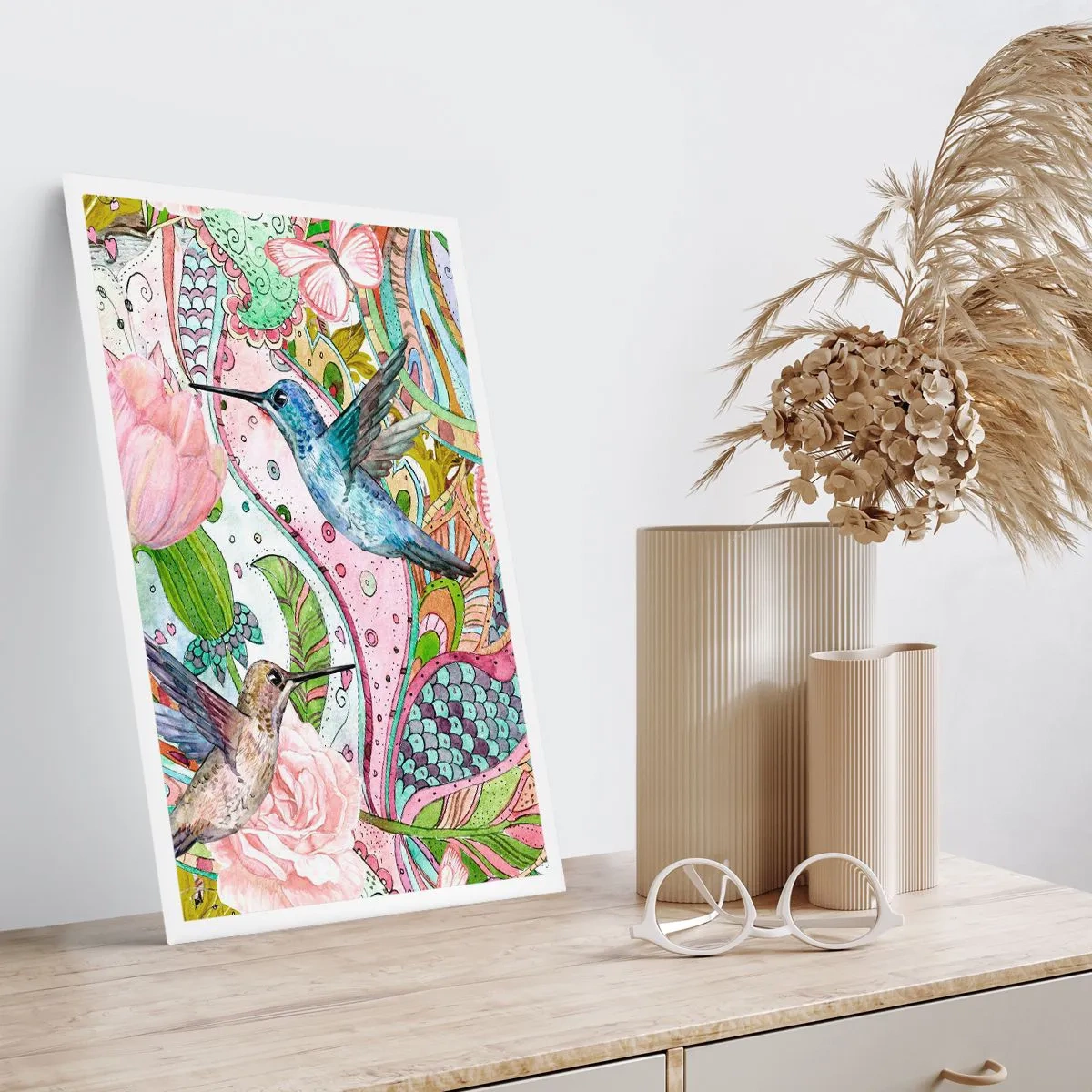 Poster - Intrecciate nei rami - 70x100 cm