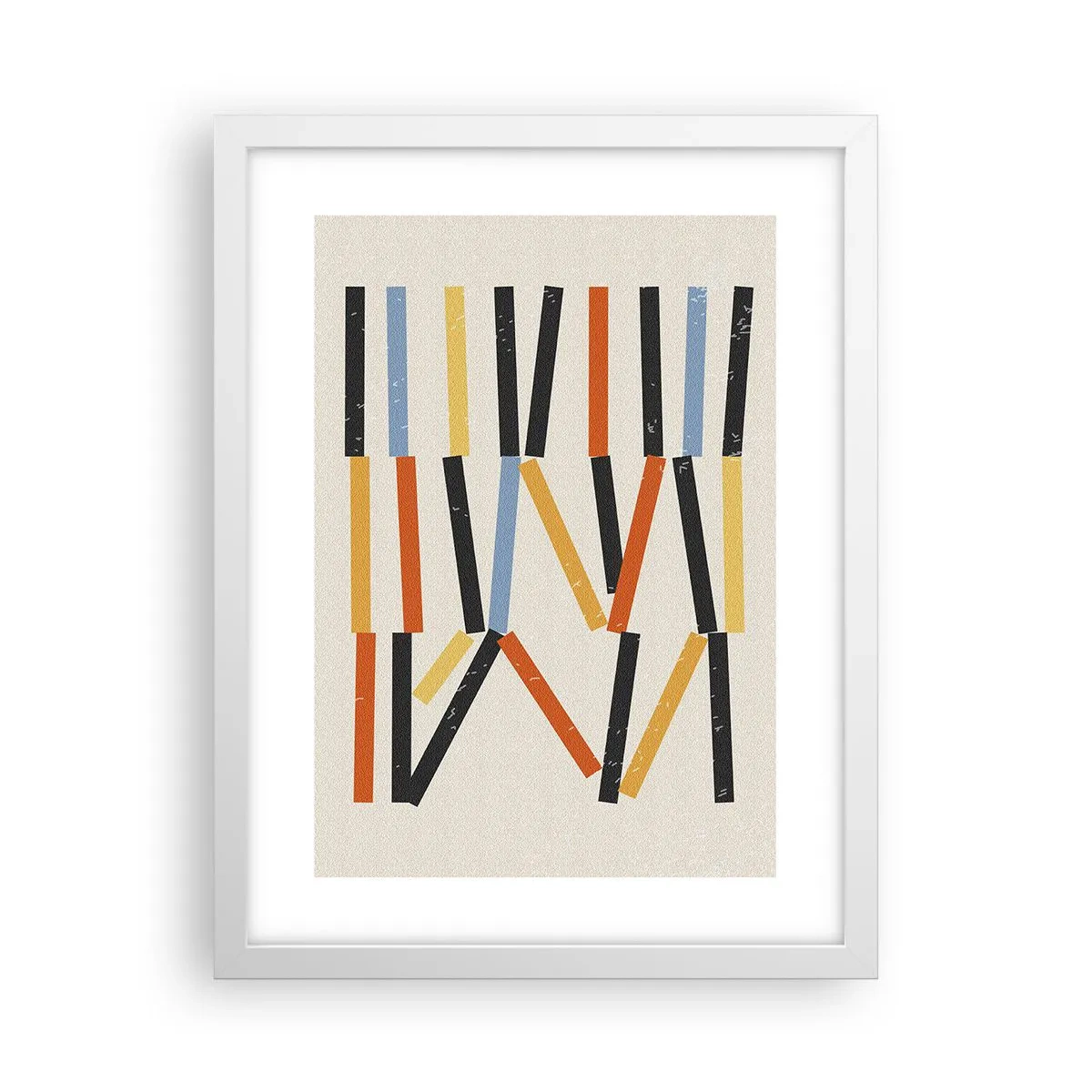 Poster in cornice bianca - Composizione orizzontale - 30x40 cm