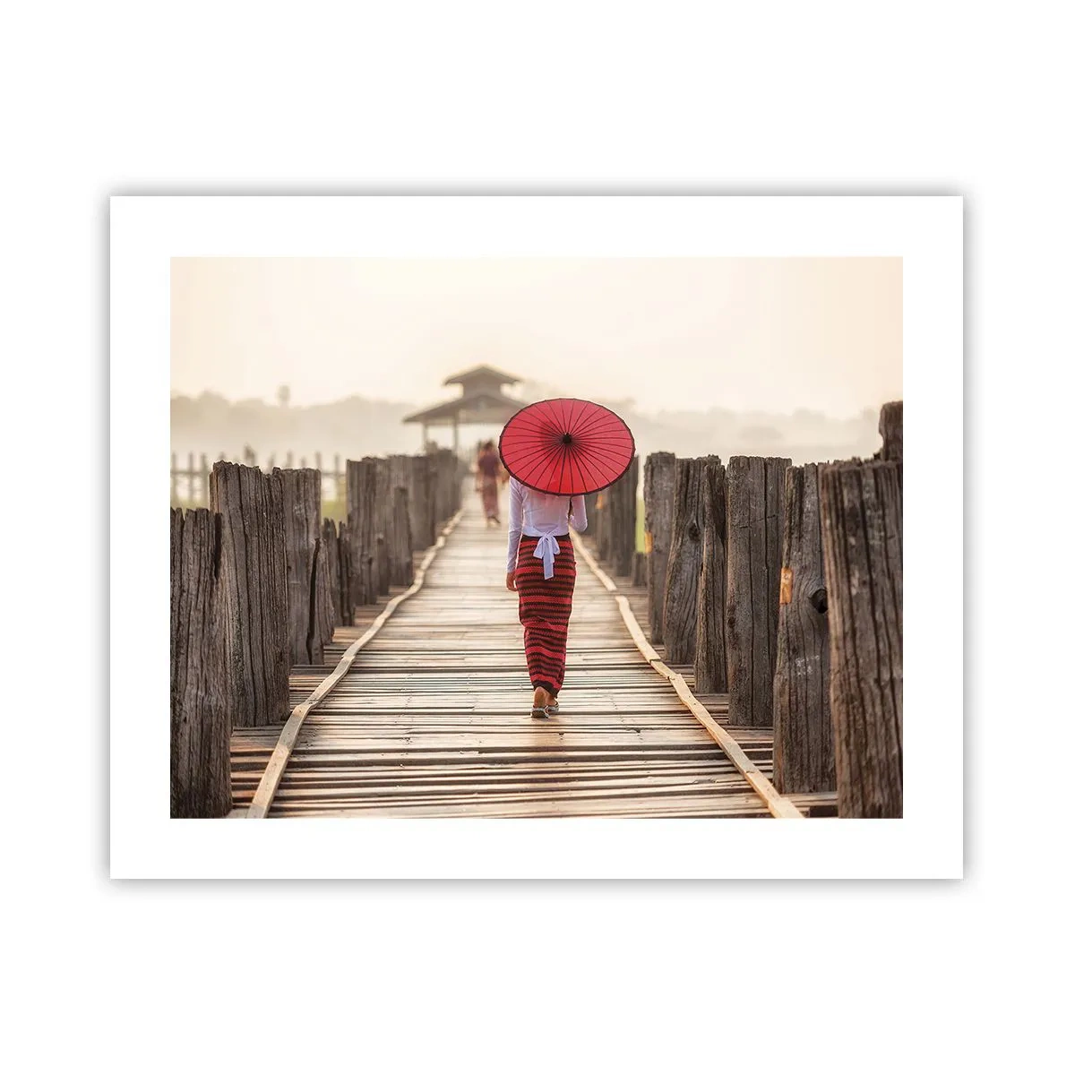 Poster - Sul vecchio ponte - 50x40 cm