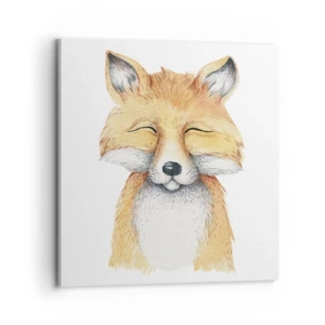 Quadro su tela - Stampe su Tela - Umore da volpe - 70x70 cm