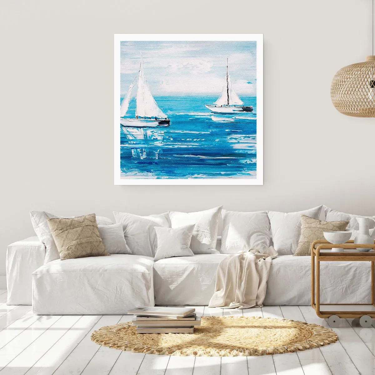 Poster - Con un amico al fianco - 30x30 cm