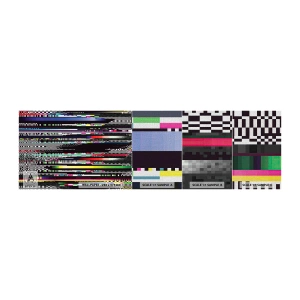 Campione di Fotomurale Premium Canvas - Immagine di prova della realtà - Astrazione, Pezzo, Rumore digitale - 100x30 cm