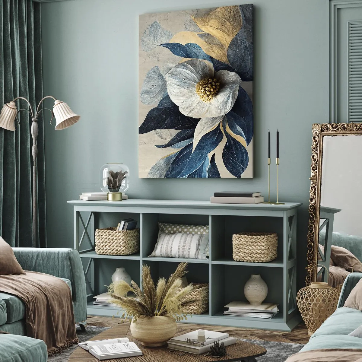 Quadro su tela - Stampe su Tela - Ha un cuore d'oro - 45x80 cm