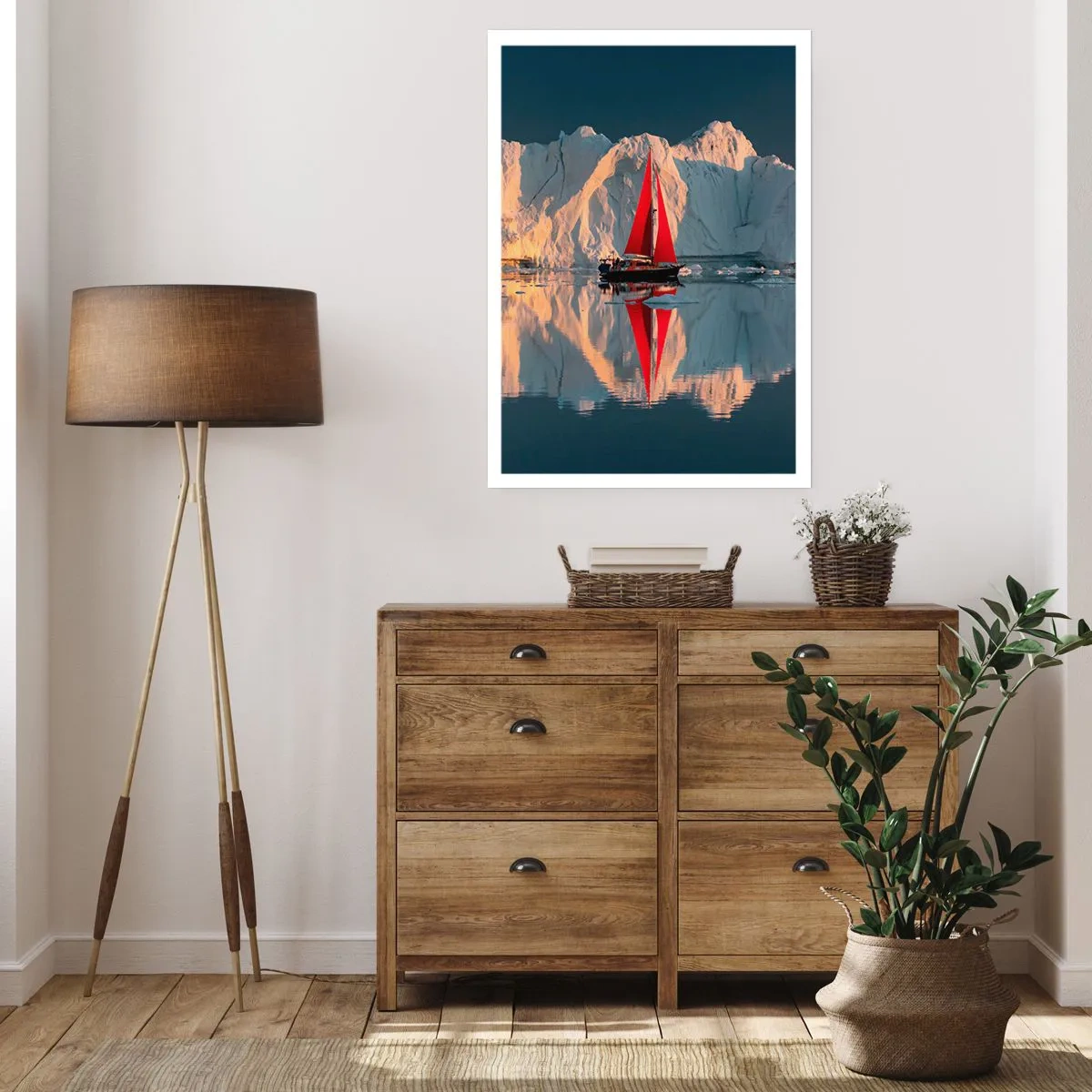 Poster - Ai confini del mondo - 40x50 cm