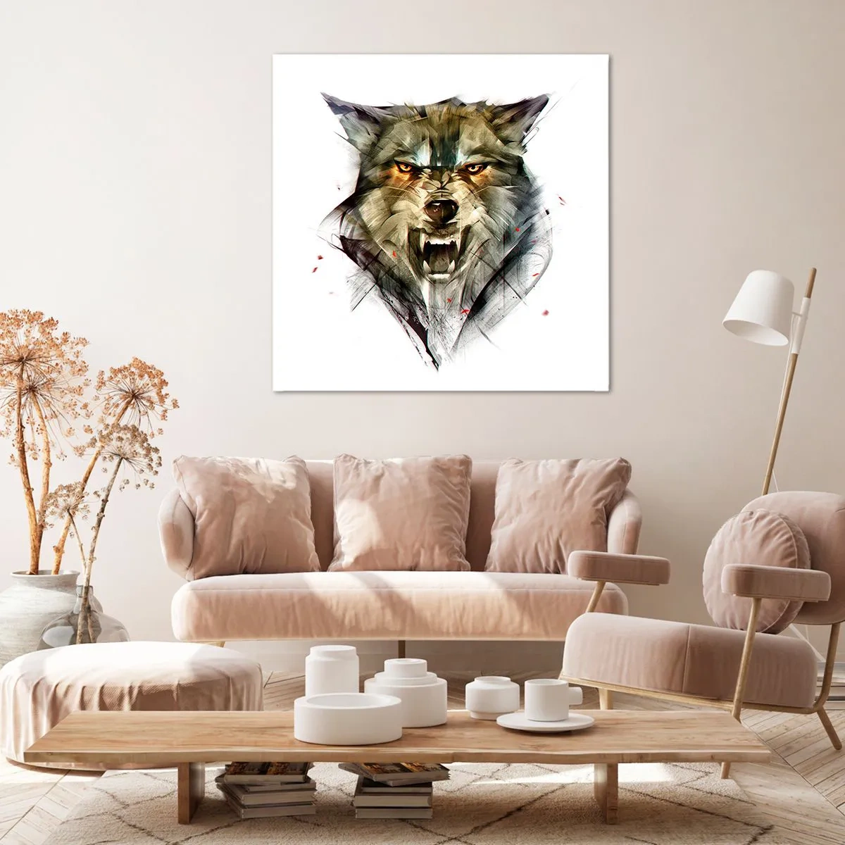 Quadro su tela - Stampe su Tela - Non si passa! - 40x40 cm