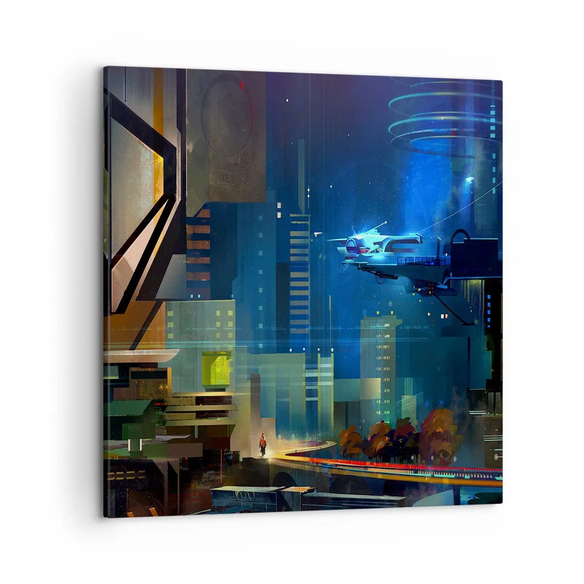 Quadro su tela - Stampe su Tela - In un futuro non lontano - 50x50 cm