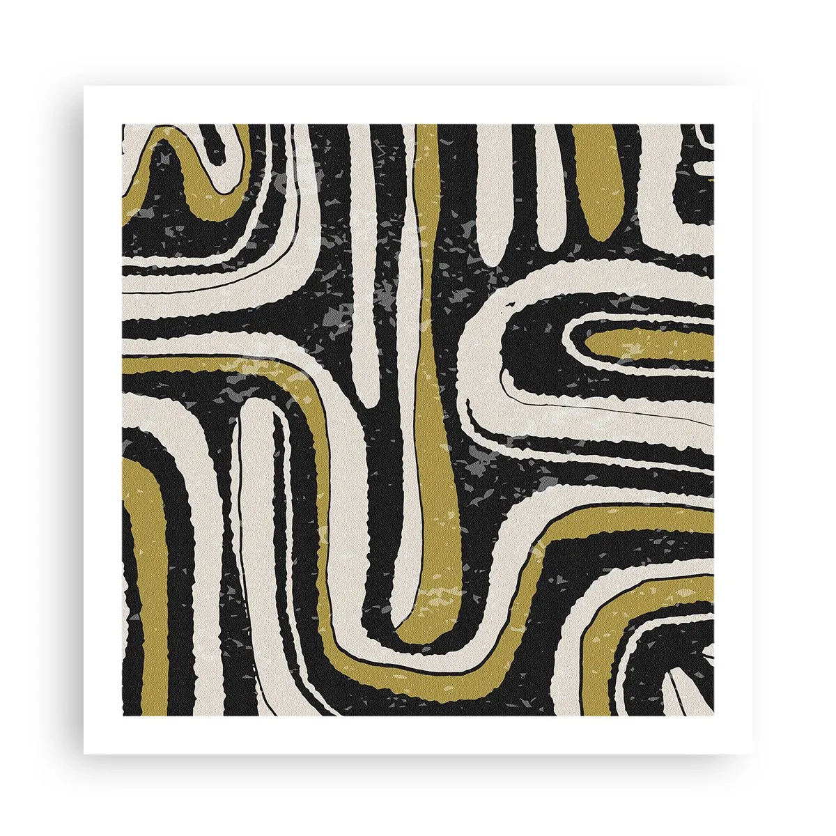 Poster - Composizione: strade e vicoli - 60x60 cm