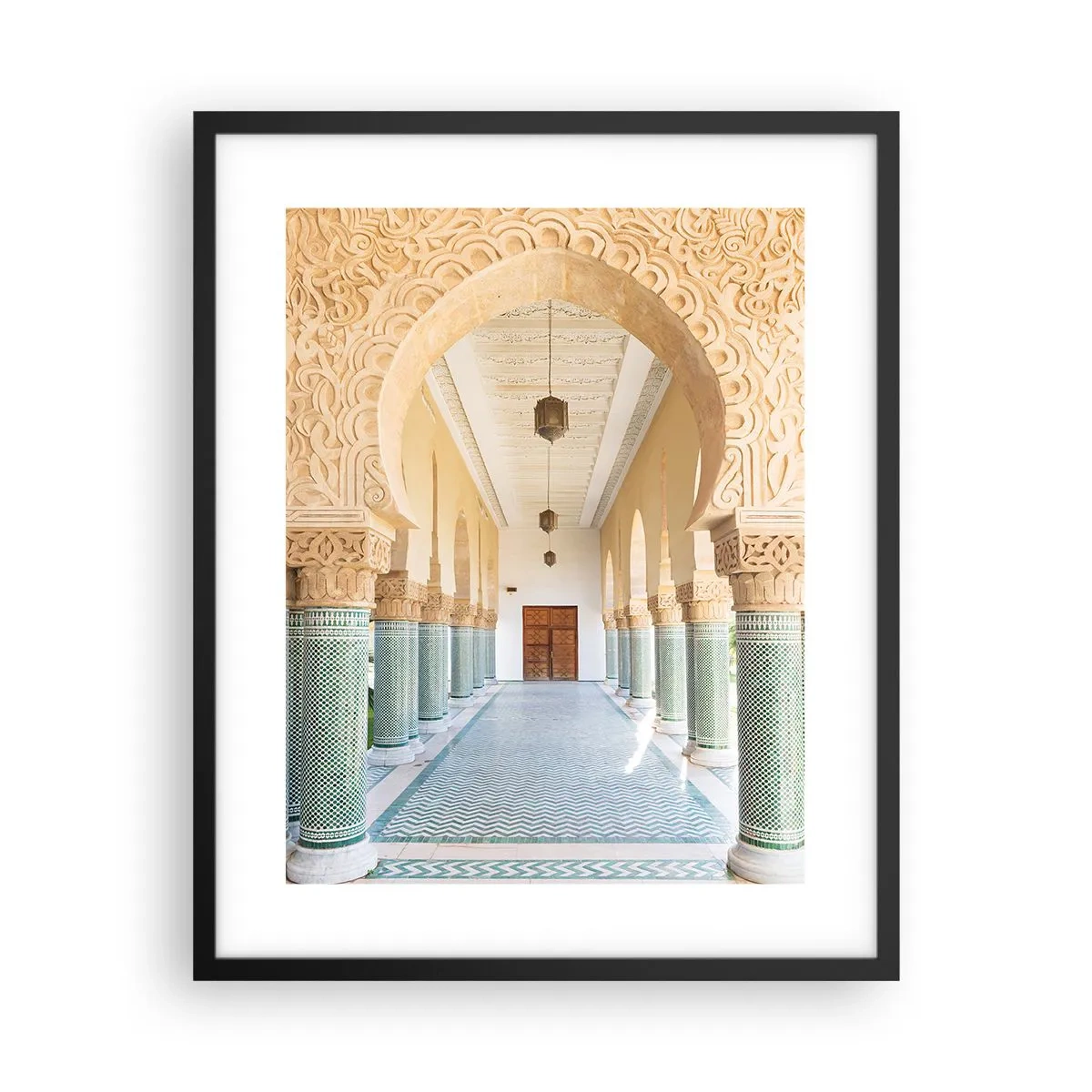 Poster in cornice nera - Dai racconti di Sherazade - 40x50 cm