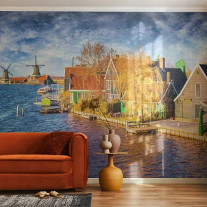 Fotomurali Premium Sand - Da secoli immutabile - Paesaggio, Fan, Olanda - 450x315 cm