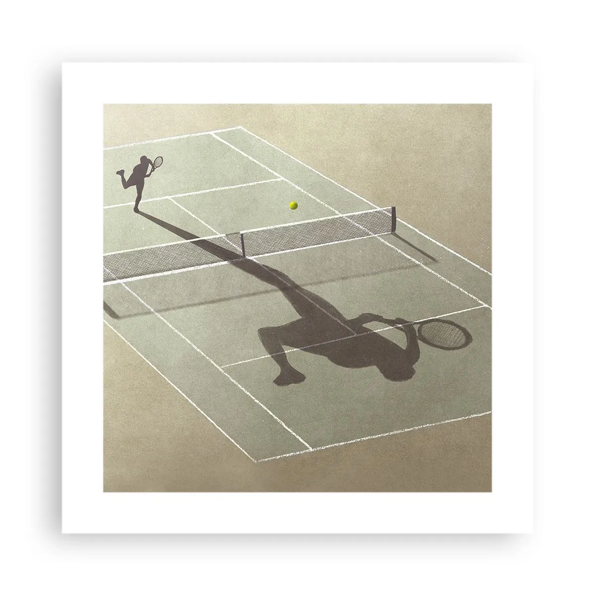 Poster - Sconfiggere se stesso - 40x40 cm