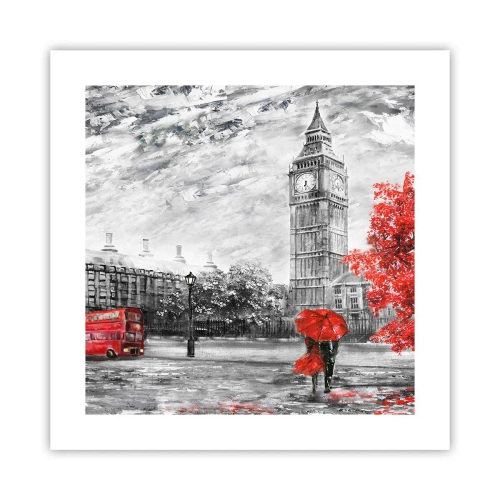 Poster - Un giorno eccitante - 40x40 cm