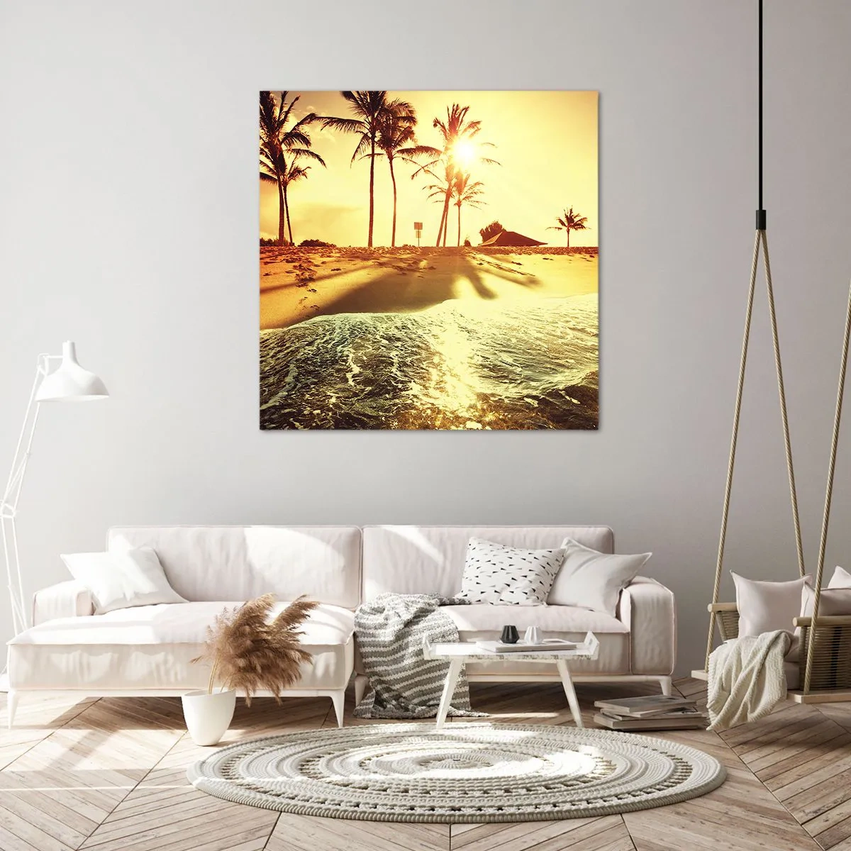 Quadro su tela - Stampe su Tela - Pomeriggio in California - 30x30 cm