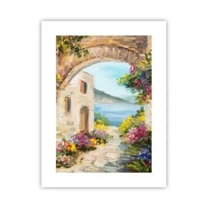 Poster - La bellezza della provincia costiera - 30x40 cm
