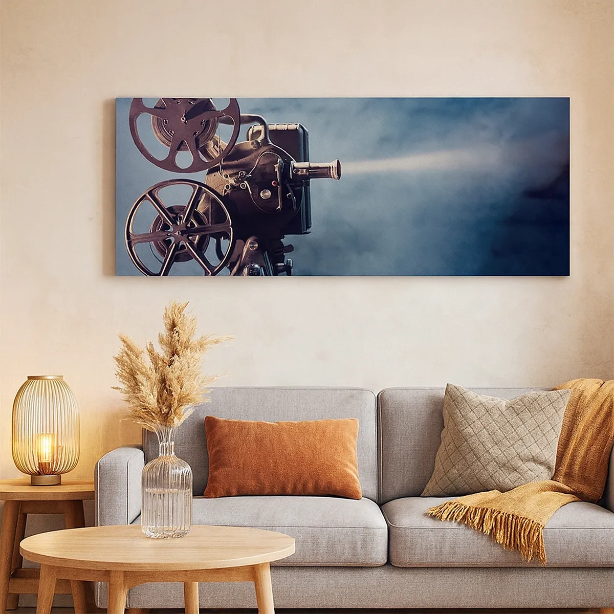 Quadro su tela - Stampe su Tela - Nel vecchio cinema - 30x30 cm