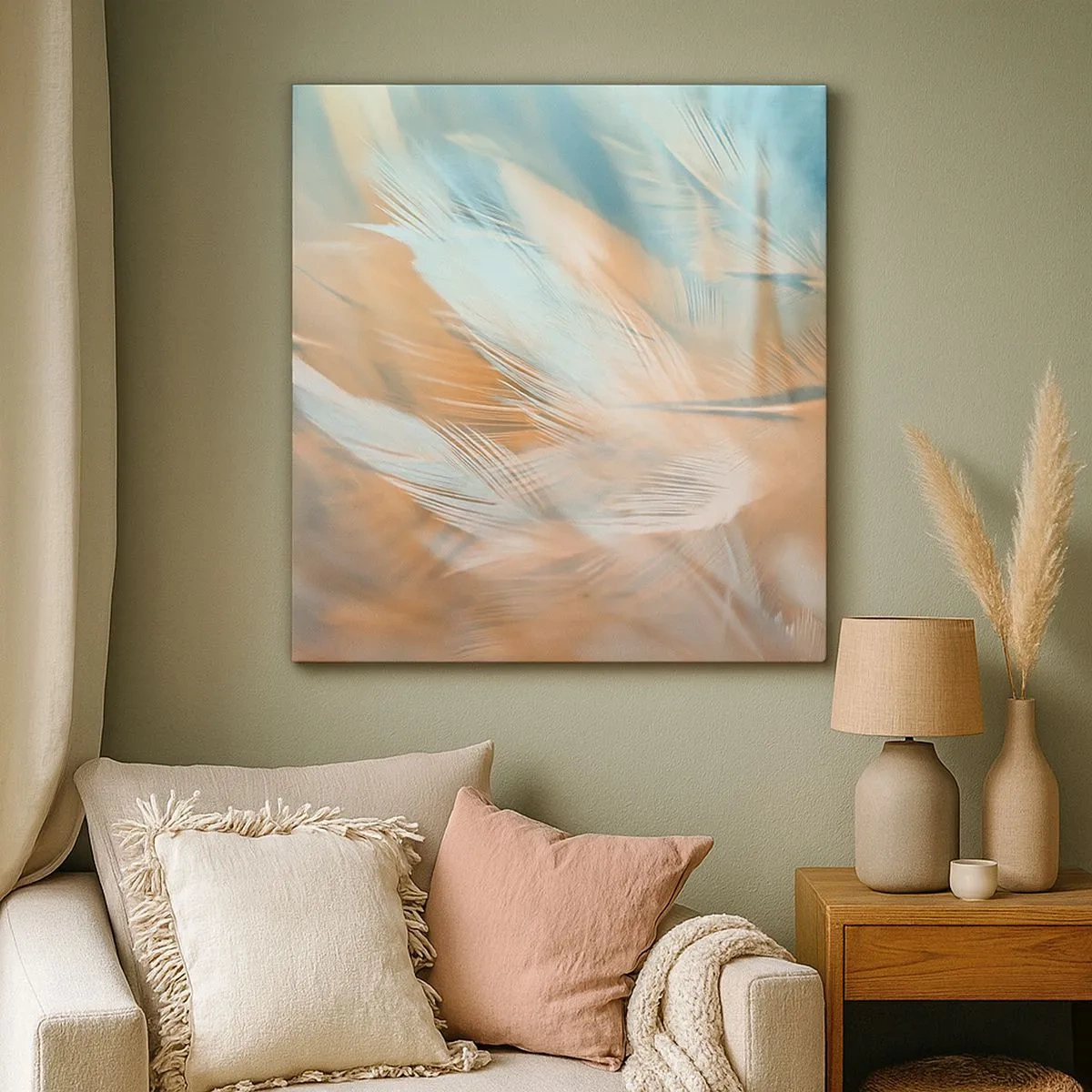 Quadro su tela - Stampe su Tela - Nel paese della mitezza - 30x30 cm