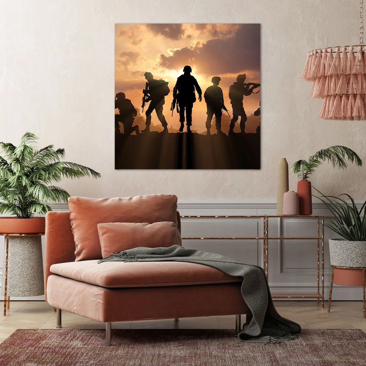 Quadro su tela - Stampe su Tela - Brothers in arms - 30x30 cm