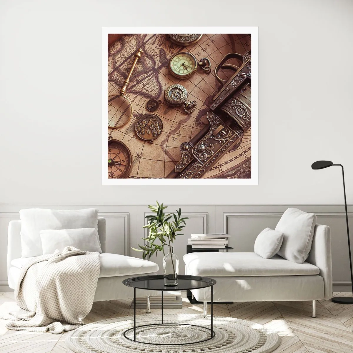 Poster - La natura chiama - 60x60 cm