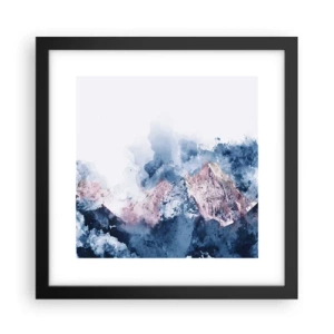 Poster in cornice nera - Queste si che sono cime! - 30x30 cm