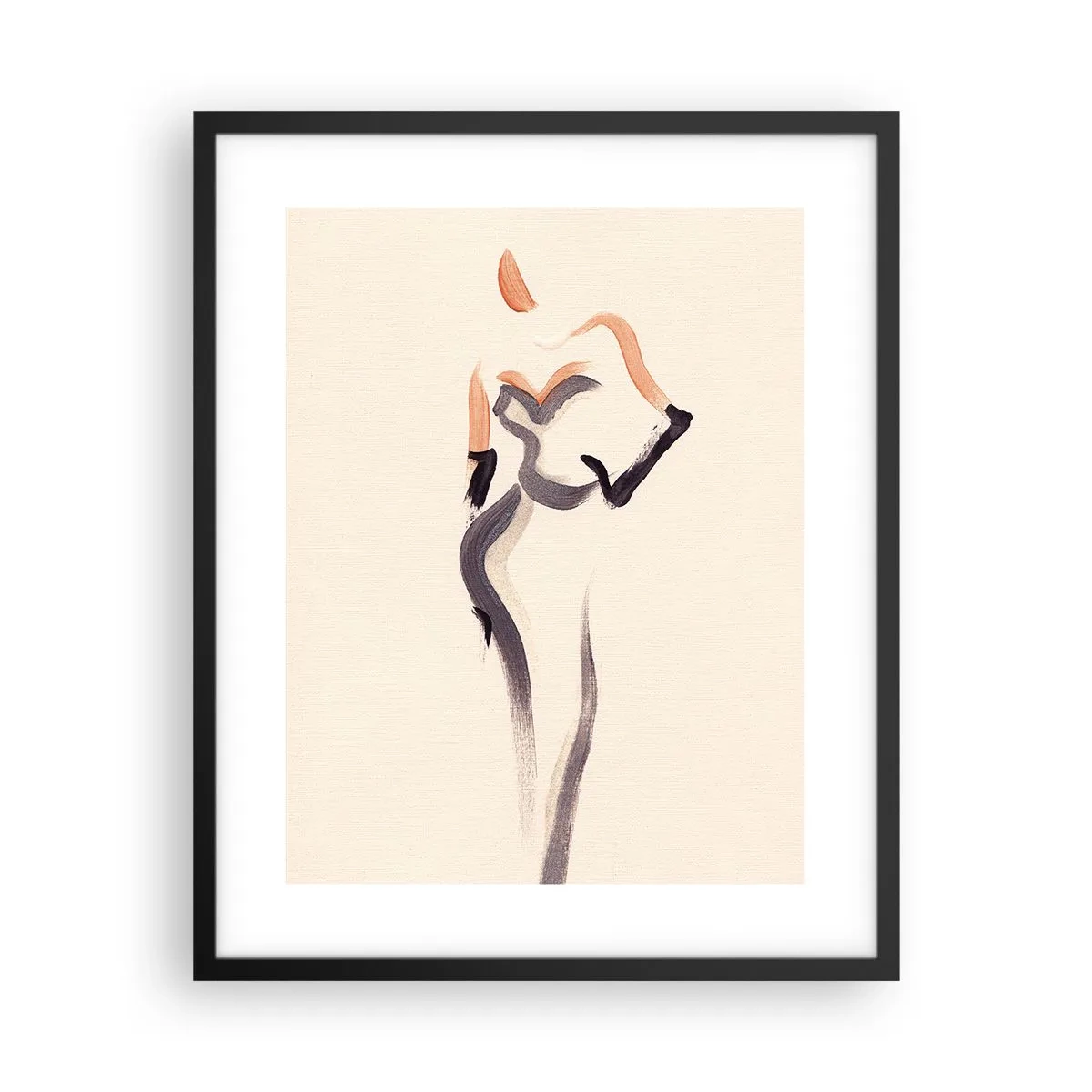 Poster in cornice nera - Gli anni d'oro di Hollywood - 40x50 cm