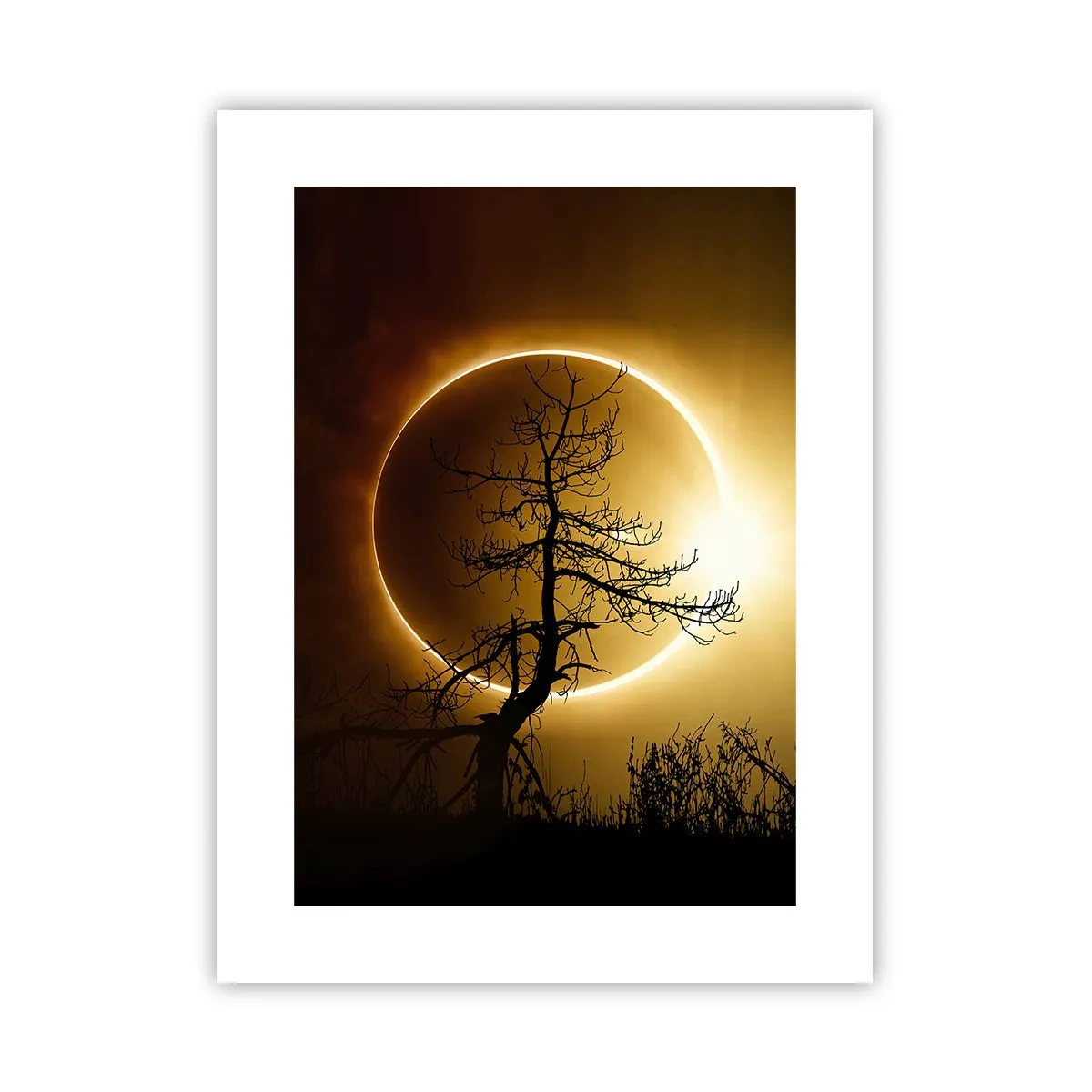 Poster - Eclissi totale - 30x40 cm