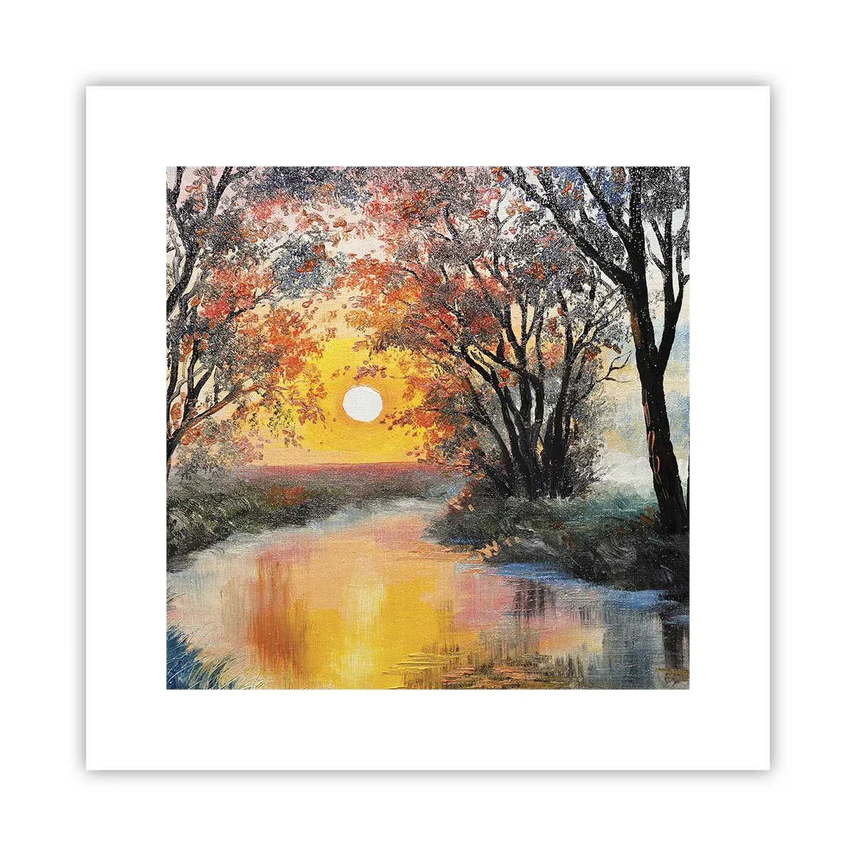 Poster - Atmosfera autunnale - 30x30 cm