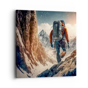 Quadro su tela - Stampe su Tela - Guerriero solitario - 40x40 cm