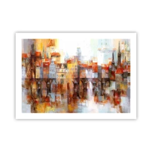 Poster - Anche sotto il ponte è bello - 70x50 cm