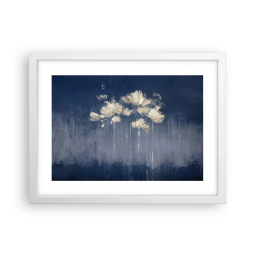 Poster in cornice bianca - Come petali al vento - 40x30 cm